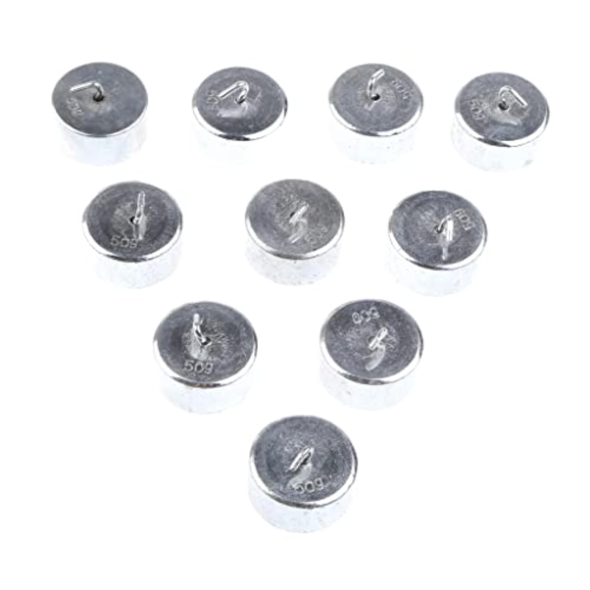 10 PCS Iron Hook Weight Codes for Physics Teaching